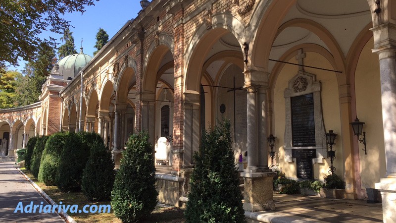 Мирогой историческое кладбище Загреб Хорватия