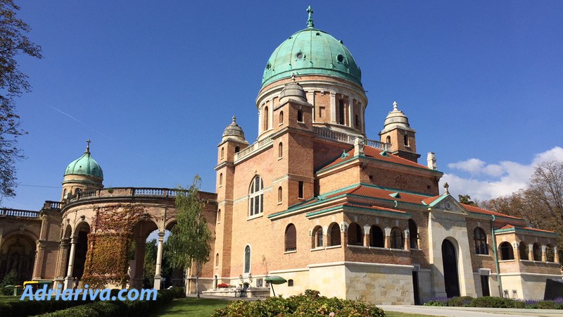 Мирогой историческое кладбище Загреб Хорватия