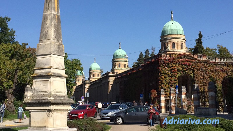 Мирогой историческое кладбище Загреб Хорватия
