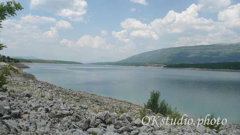 Перучское водохранилище Peruca Lake