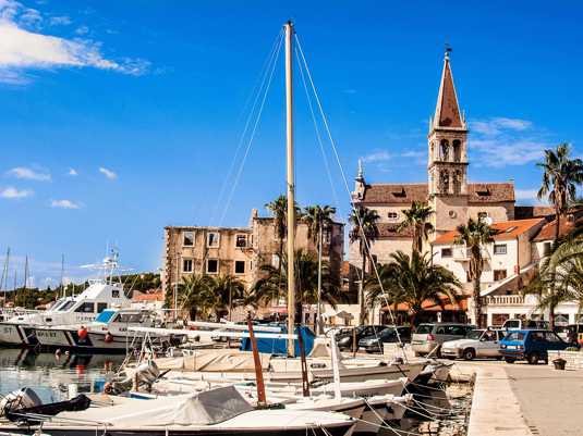 Достопримечательности Сплит, Задар и Шибеник. Город Сплит. Брач остров