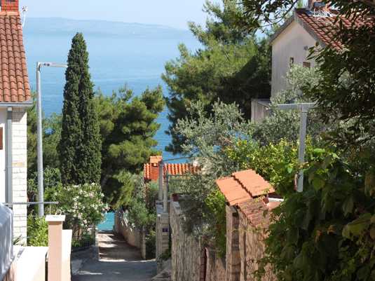 Пляжи острова Чиово - ривьера города Трогир. Фото 1