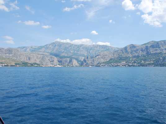 Макарска Ривьера вид