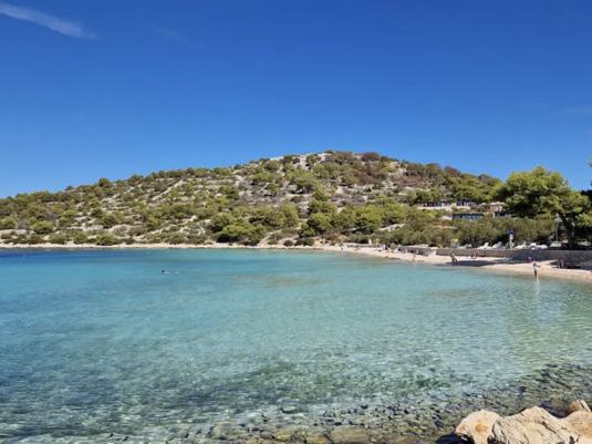 Пляж Подврске / Podvrske острова Муртер