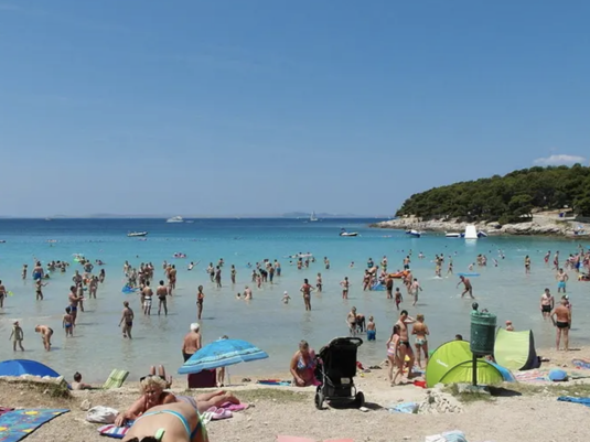 Пляж Сланица / Slanica острова Муртер