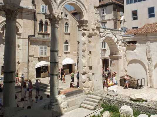 Сплит город Хорватия Split city Croatia. Foto 1
