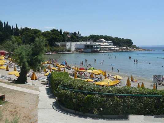 Пляжи города Сплит Split City beach Croatia