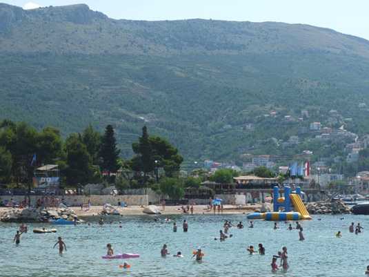 Стобреч курорт Хорватия Stobrec resort Croatia. Foto 14