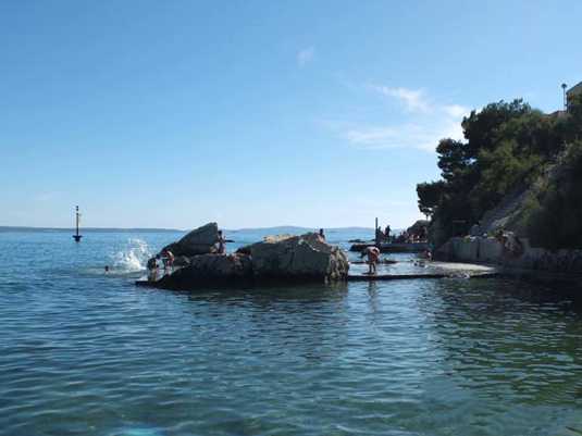 Стобреч курорт Хорватия Stobrec resort Croatia. Foto 17