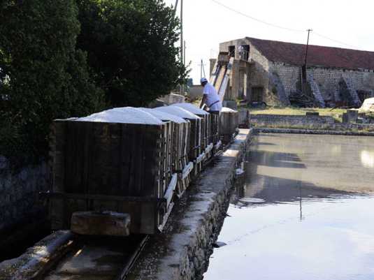 Стонска Солана добыча соли. Фото 3