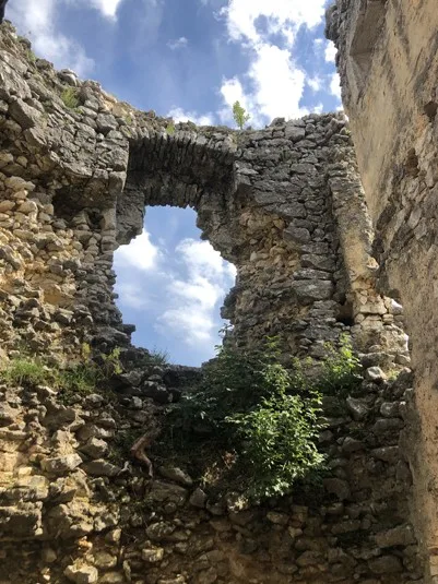 Руины средневекового замка Миленград / Milengrad. Фото 3