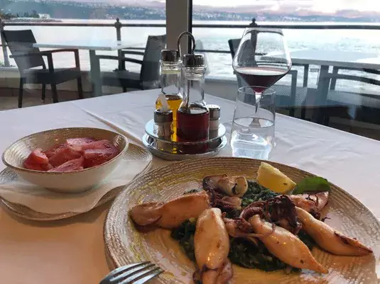 Цены в ресторанах на побережье Хорватии