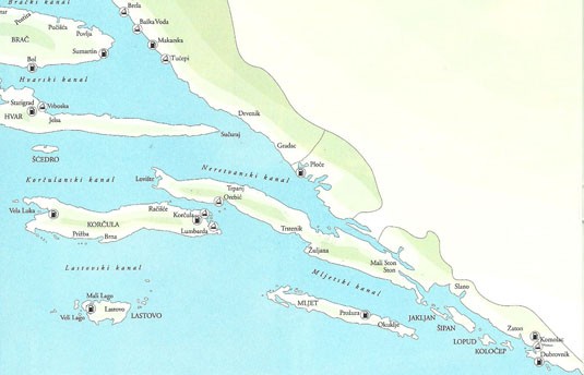 Яхтинг акватория Дубровник Хорватия фото 2