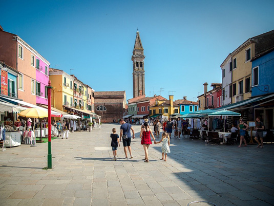 Хорватия - Италия. Бурано остров Burano island Фото 3