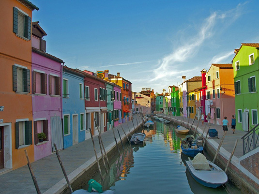 Хорватия - Италия. Бурано остров Burano island Фото 8