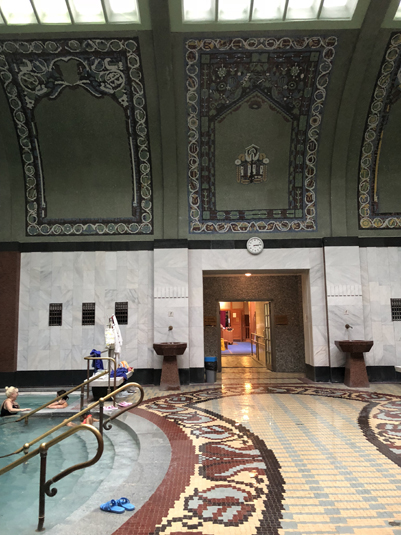 Хорватия-Венгрия. Купальня Геллерт / Gellert Будапешта. Фото 2