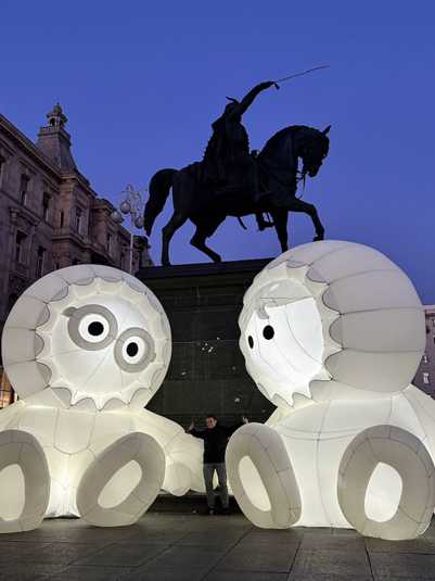 Фестиваль Света Загреба / Zagreb Light Festival / Festival Svjetla Zagreb. Фото 3 Фестиваля 2025 года