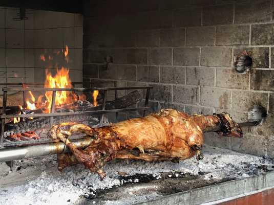 Где поесть вкусно барана в Хорватии? Ресторан "Mirni kut"