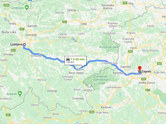 Автомагистраль Загреб - Любляна