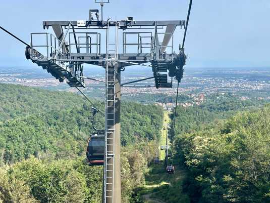 Канатная дорога Загреба. Фото 2