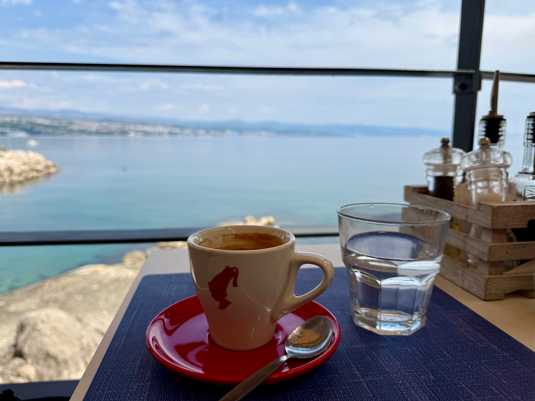 Кофе на море одним днём из Загреба